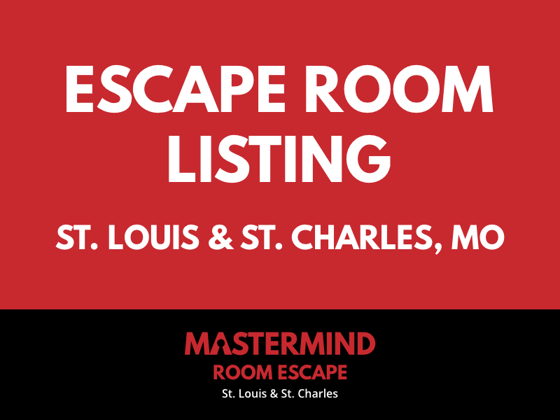 Escape Rooms Listing for STL and St. Charles - Mastermind Room Escape