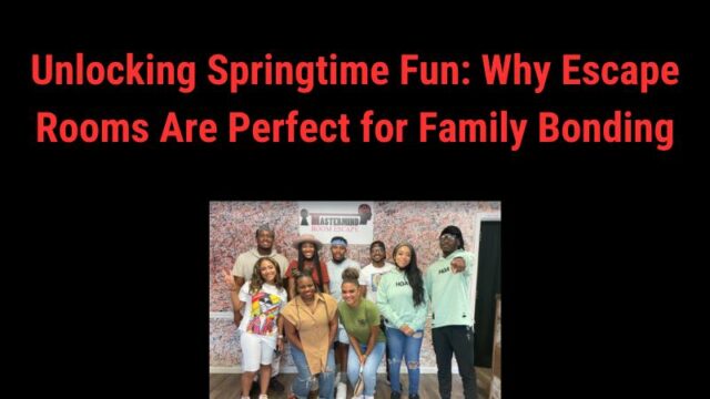 Featured image for Unlocking Springtime Fun: Why Escape Rooms Are Perfect for Family Bonding