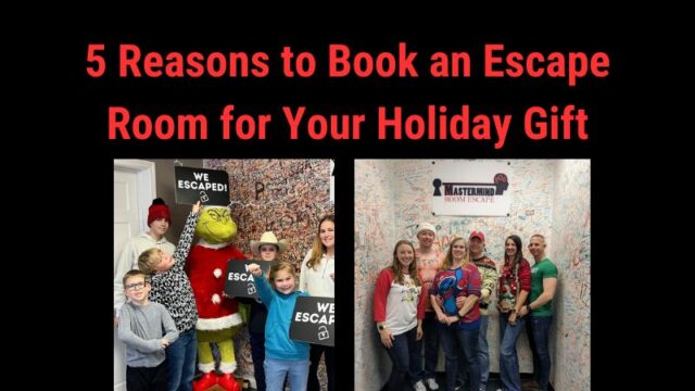 Featured image for 5 Reasons to Book an Escape Room for Your Holiday Gift in St. Charles & Downtown STL