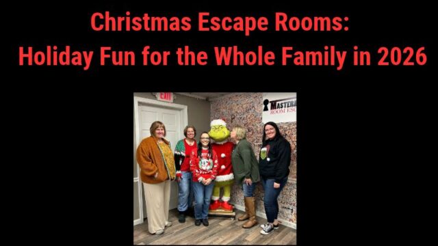 Featured image for Christmas Escape Rooms in St. Louis & St. Charles: Holiday Fun for the Whole Family in 2026